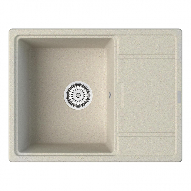 Мойка кухонная Point Стил 65 PN3009BG, светло-бежевый Мойка кухонная Point Стил 65 PN3009BG, светло-бежевый