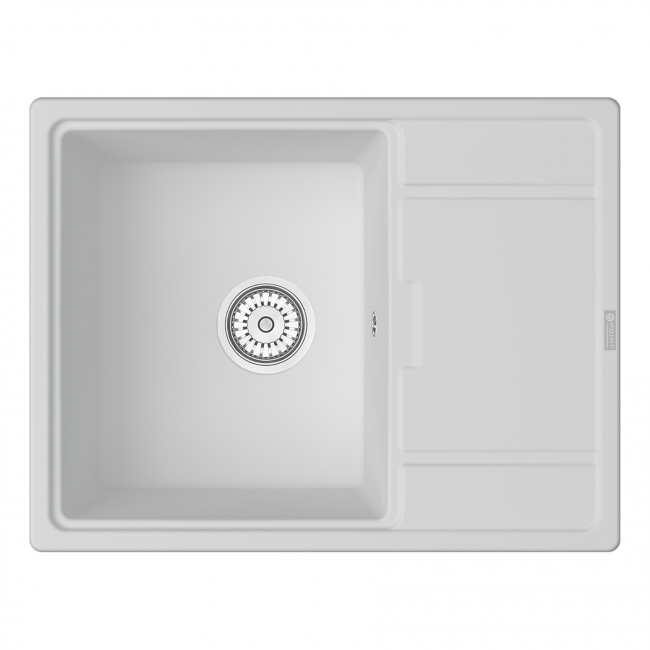 Мойка кухонная Point Стил 65 PN3009W, белый