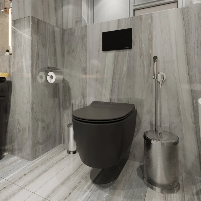 Гигиенический душ Hansgrohe Bidette S 1jet 29232000, со смесителем, с внутренней частью, хром