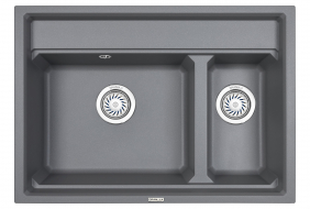 Кухонная мойка Granula KS-7302, АЛЮМИНИУМ, кварц