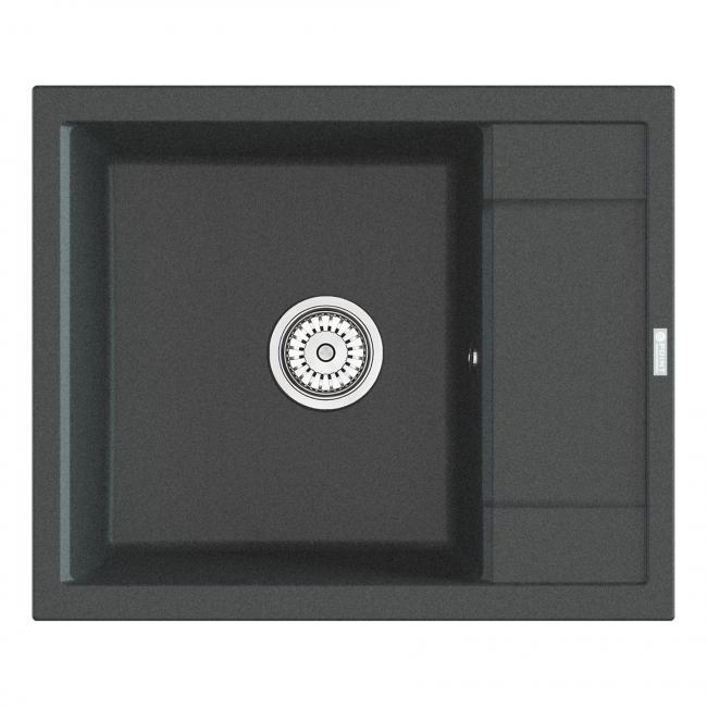 Мойка кухонная Point Римо 60 PN3010GR, графит Мойка кухонная Point Римо 60 PN3010GR, графит