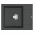 Мойка кухонная Point Римо 60 PN3010GR, графит Мойка кухонная Point Римо 60 PN3010GR, графит
