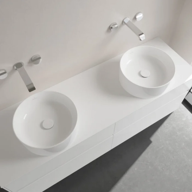 Накладная раковина Villeroy & Boch Collaro 4A184001 альпийский белый Накладная раковина Villeroy & Boch Collaro 4A184001 альпийский белый