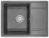 Кухонная мойка Granula 6503, графит (черно-серый), кварц Кухонная мойка Granula 6503, графит (черно-серый), кварц