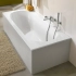 Квариловая ванна Villeroy & Boch Oberon UBQ177OBE2V-01 170x70 см, встраиваемая, цвет альпийский белый, на ножках