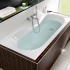 Квариловая ванна Villeroy & Boch Oberon UBQ177OBE2V-01 170x70 см, встраиваемая, цвет альпийский белый, на ножках