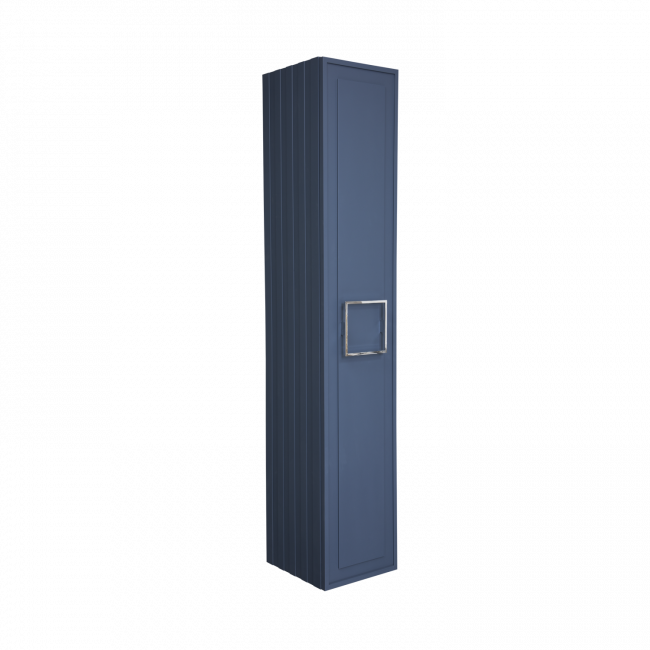 Шкаф-пенал La Fenice Cubo Blu grigio 30 см, синий матовый Шкаф-пенал La Fenice Cubo Blu grigio 30 см, синий матовый