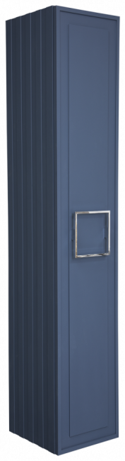Шкаф-пенал La Fenice Cubo Blu grigio 30 см, синий матовый Шкаф-пенал La Fenice Cubo Blu grigio 30 см, синий матовый