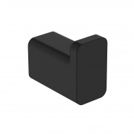 Крючок AQUAme Tivoli AQM7301MB настенный, одинарный, черный матовый Крючок AQUAme Tivoli AQM7301MB настенный, одинарный, черный матовый