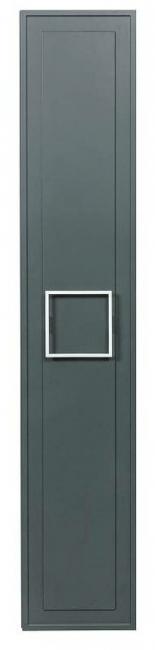Шкаф-пенал La Fenice Cubo Grigio 30 см, серый матовый Шкаф-пенал La Fenice Cubo Grigio 30 см, серый матовый