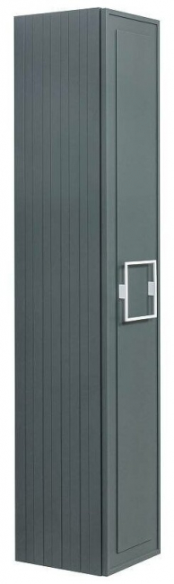 Шкаф-пенал La Fenice Cubo Grigio 30 см, серый матовый Шкаф-пенал La Fenice Cubo Grigio 30 см, серый матовый