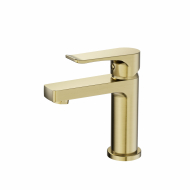 Смеситель для раковины WONZON & WOGHAND (WW-A40222-BG), брашированное золото