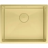 Кухонная мойка Lemark Olanga 540 (9938126) прямоугольная (54x44) из нержавеющей стали, светлое золото