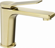 Смеситель для раковины WONZON & WOGHAND (WW-XH-012-BG), брашированное золото