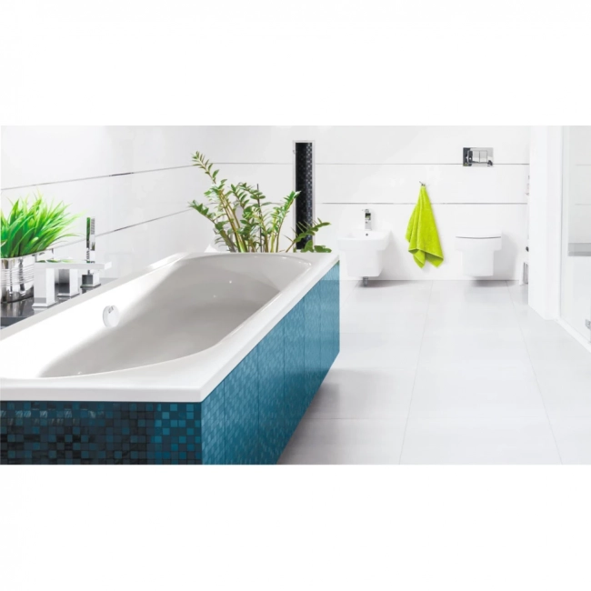  Ванна акриловая Wesnaart Eurolux Orio E1016075028  180х80см (280л) 5,5мм, белый     