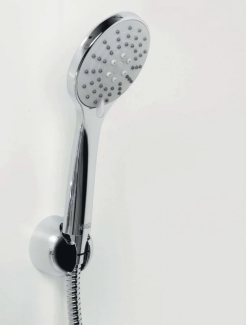 Смеситель для ванны с душем Wasserkraft Main 4101 с коротким изливом, хром