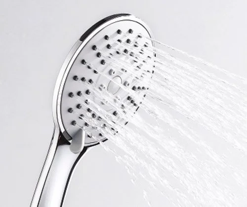 Смеситель для ванны с душем Wasserkraft Main 4101 с коротким изливом, хром