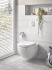Подвесной унитаз GROHE Euro Ceramic, альпин-белый (39554000) со смывом Торнадо