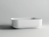 Раковина накладная Ceramicanova Element CN6011 прямоугольная 500*390*130мм (белая)  