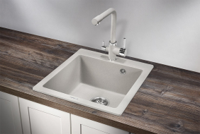 Кухонная мойка Granula 4651, БАЗАЛЬТ,  кварц