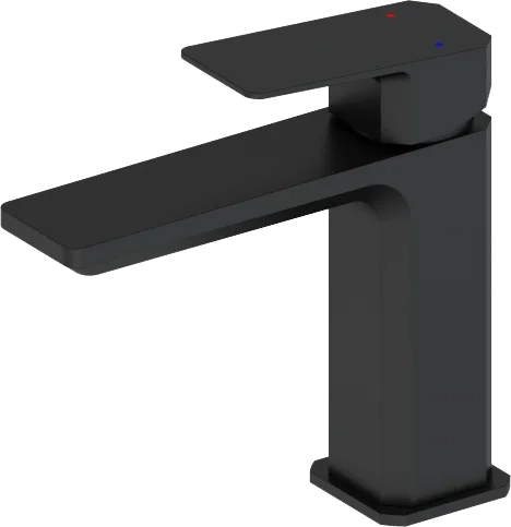 Смеситель для раковины WONZON & WOGHAND (WW-88139011-MB), черный матовый 