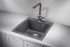 Кухонная мойка Granula 4651, графит, кварц Кухонная мойка Granula 4651, графит, кварц
