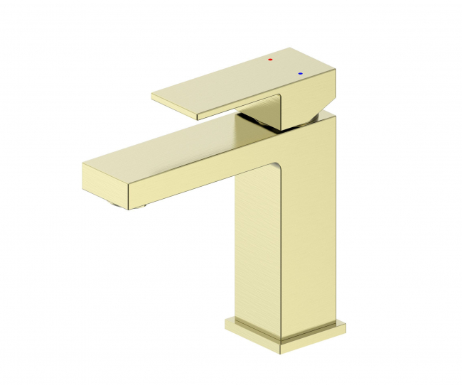 Смеситель для раковины WONZON & WOGHAND (WW-88139016-BG), брашированное золото