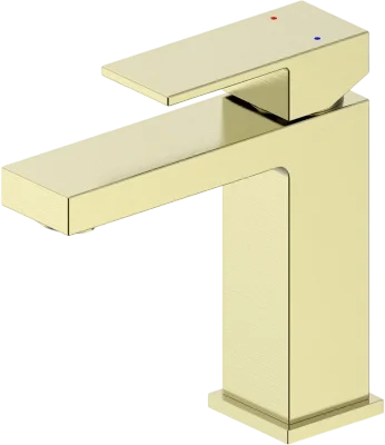 Смеситель для раковины WONZON & WOGHAND (WW-88139016-BG), брашированное золото