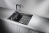 Кухонная мойка Granula KS-6004, ЧЁРНЫЙ,  кварц