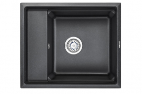 Кухонная мойка Granula KS-6004, ЧЁРНЫЙ,  кварц