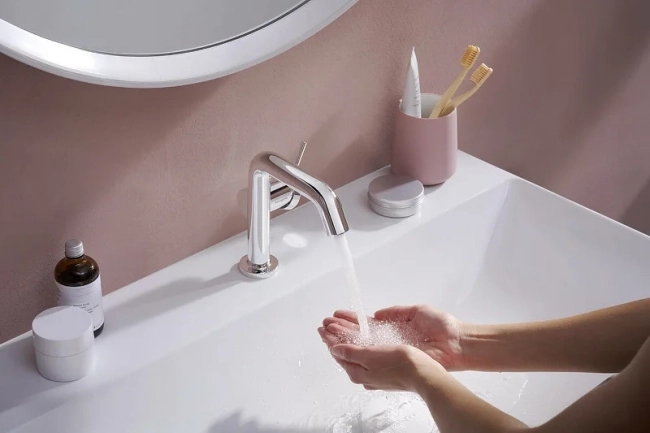 Смеситель для раковины Hansgrohe Tecturis S73320000, хром Смеситель для раковины Hansgrohe Tecturis S73320000, хром