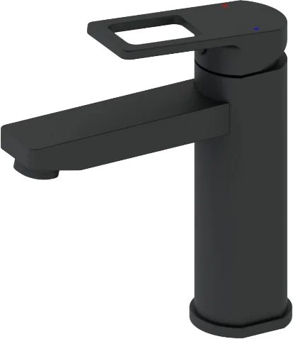 Смеситель для раковины WONZON & WOGHAND (WW-88139010-MB), черный матовый