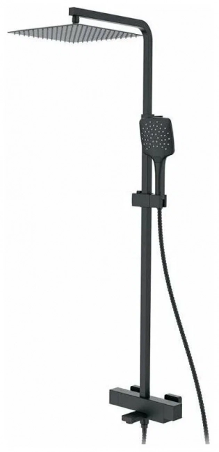 Душевая система Gappo G2417-60, с термостатом, черный Душевая система Gappo G2417-60, с термостатом, черный