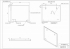 Зеркало Cersanit LED LED 011 design 80x70 с подсветкой часы металл. рамка прямоугольное