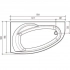 Ванна акриловая Wesnaart Eurolux Bagi E2017010008L 170x100см (Новинка) New, белый Ванна акриловая Wesnaart Eurolux Bagi E2017010008L 170x100см (Новинка) New, белый