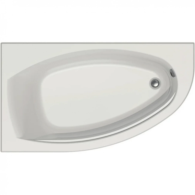  Ванна акриловая Wesnaart Eurolux Bergami E2016090012L 160х90см (Новинка) New, белый        