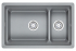 Кухонная мойка Granula KS-7304U, АЛЮМИНИУМ, кварц