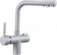 Смеситель для кухни Granula 2088, АЛЮМИНИУМ Смеситель для кухни Granula 2088, АЛЮМИНИУМ