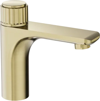 Смеситель для раковины WONZON & WOGHAND (WW-A40412-BG), брашированное золото 