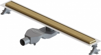 Душевой трап (лоток) Boheme Premium Linear 982-80-MG 80 см нержавеющая сталь, матовое золото Душевой трап (лоток) Boheme Premium Linear 982-80-MG 80 см нержавеющая сталь, матовое золото