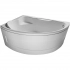 Ванна акриловая Wesnaart Eurolux Sparta E2160100034L 160х100см (290л) , белый    