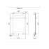 Полотенцесушитель электрический Allen Brau Infinity 60x44 с рейлингом 2.0 и креплением, серебро браш