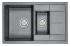 Кухонная мойка Granula 7802, ЧЁРНЫЙ, кварц Кухонная мойка Granula 7802, ЧЁРНЫЙ, кварц