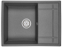 Кухонная мойка Granula 6501, графит (черно-серый), кварц Кухонная мойка Granula 6501, графит (черно-серый), кварц