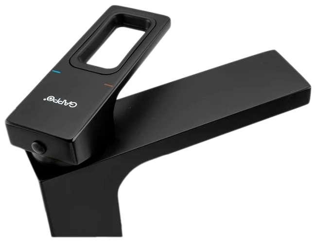 Смеситель для раковины Gappo G1017-6, черный