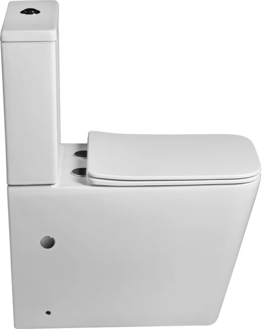 Унитаз SantiLine SL-5017 напольный безободковый (сиденье микролифт) Арматура GEBERIT Унитаз SantiLine SL-5017 напольный безободковый (сиденье микролифт) Арматура GEBERIT