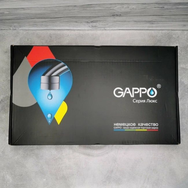 Смеситель для кухни под фильтр Gappo G4398-16 черный матовый Смеситель для кухни под фильтр Gappo G4398-16 черный матовый
