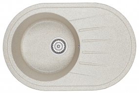 Кухонная мойка Granula 7601, КЛАССИК,  СтандАРТ, кварц