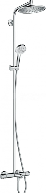 Душевая стойка с термостатом Hansgrohe Crometta S 240 Showerpipe 27320000