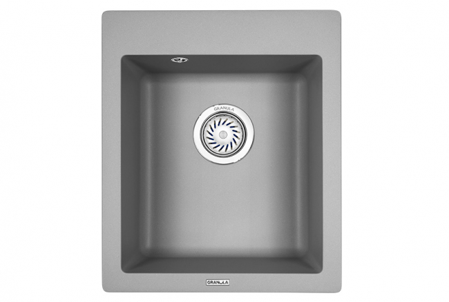 Кухонная мойка Granula 4201, АЛЮМИНИУМ,  кварц